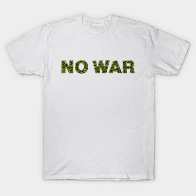 No War T-Shirt by designbek